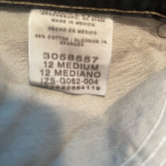 Dark Wash Denim Jeans - Picture 3 of 3